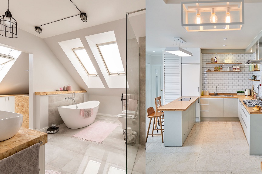 Kitchen & Bathroom